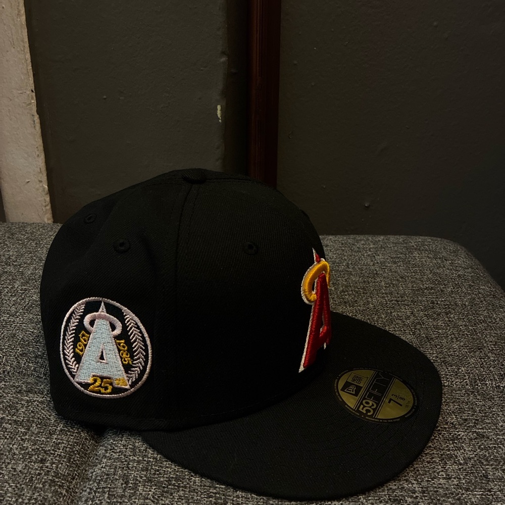 New California Angels 7 3/8”  W/25th anniversary Side Patch